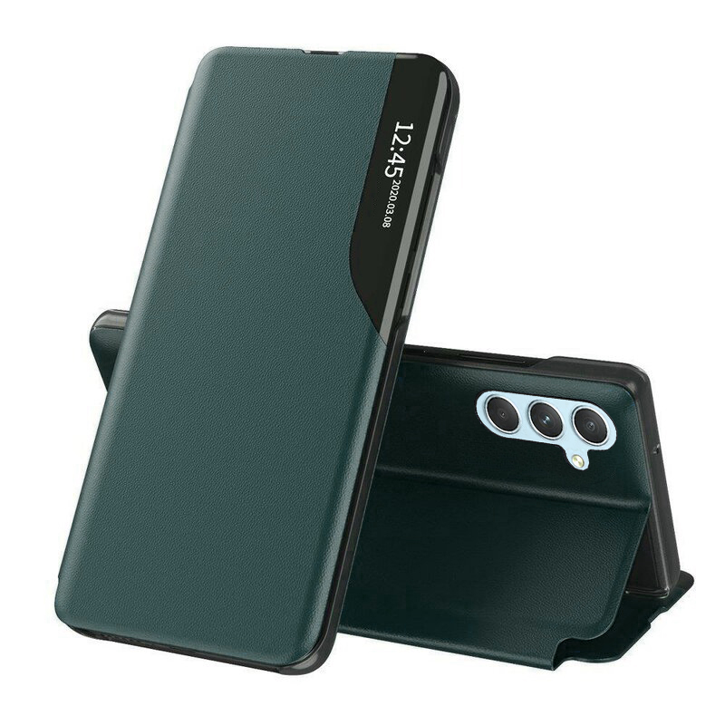 Levně Techsuit eFold Series Samsung Galaxy A34 5G Tmavě zelená