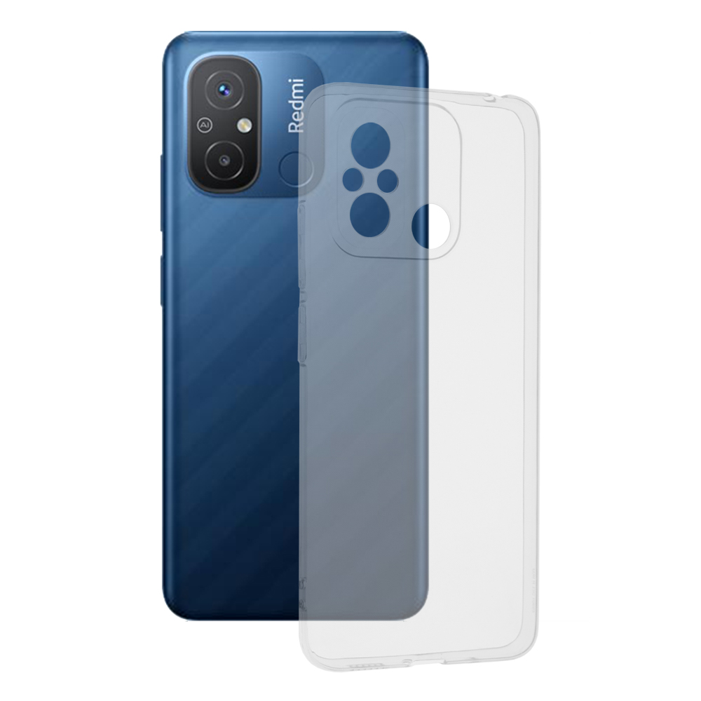 Levně Techsuit Průhledný silikonový kryt Xiaomi Redmi 12C