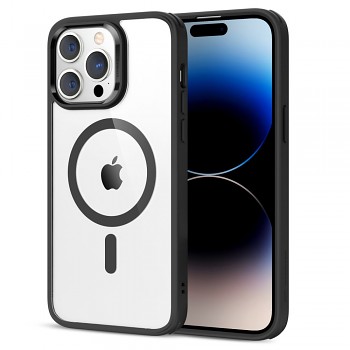 ESR Klasické hybridní HaloLock iPhone 14 Pro Průhledná černá