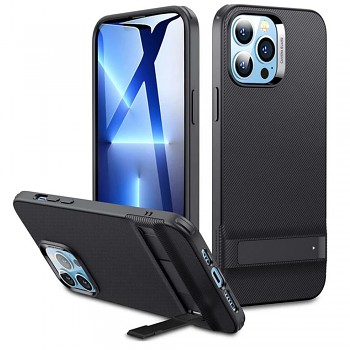 ESR Air Shield Boost Kickstand iPhone 13 Pro Průsvitná černá