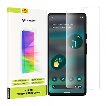 Techsuit Clear Vision Glass Google Pixel 6a Průhledný
