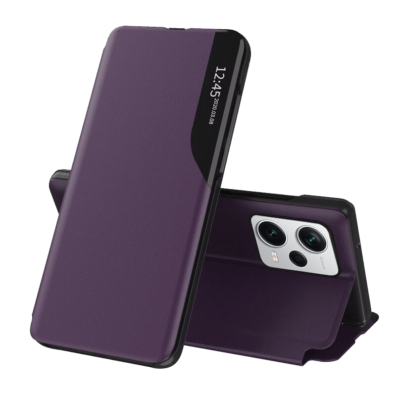Levně Techsuit eFold Series Xiaomi Redmi Note 12 Pro 5G Poco X5 Pro Fialová