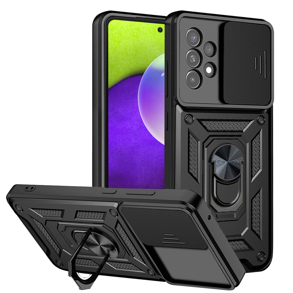 Levně Techsuit CamShield Series Samsung Galaxy A52 4G A52 5G A52s 5G Černá
