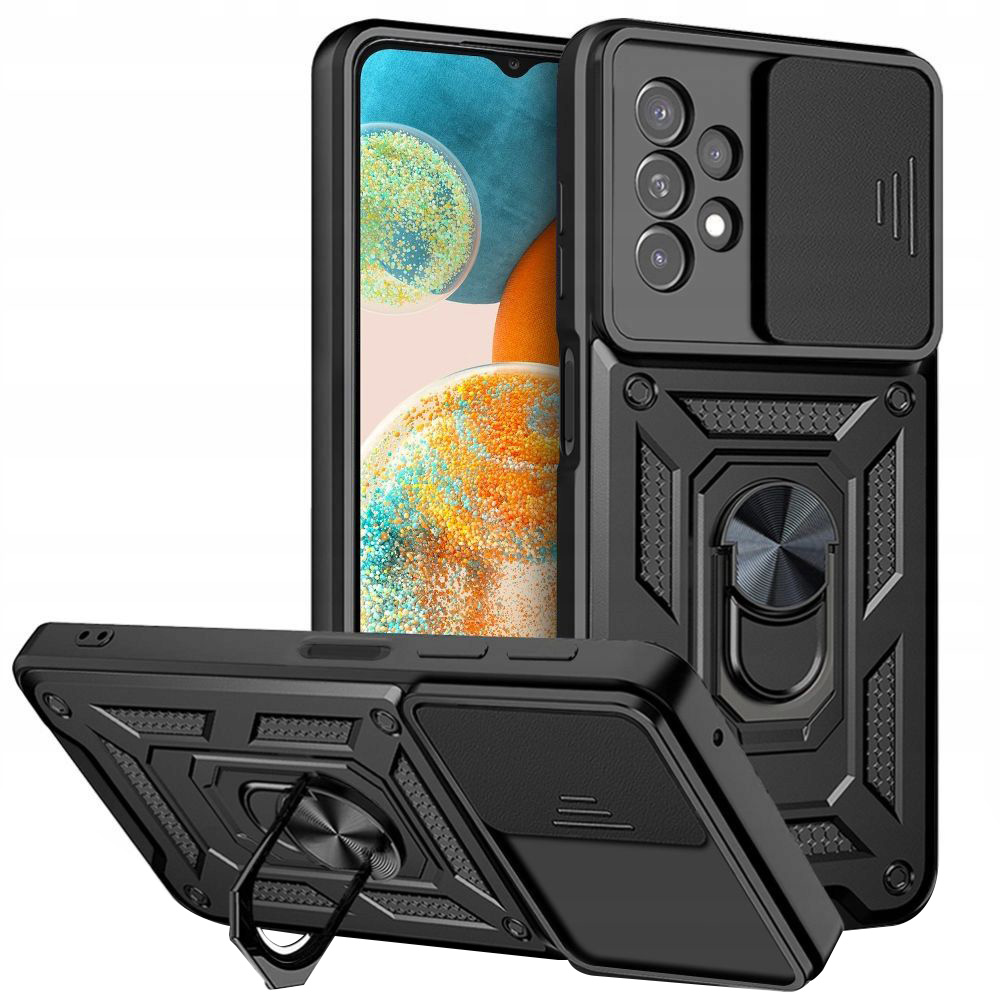 Levně Techsuit Série CamShield Samsung Galaxy A23 4G A23 5G Černá