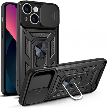 Techsuit řada CamShield iPhone 13 černý