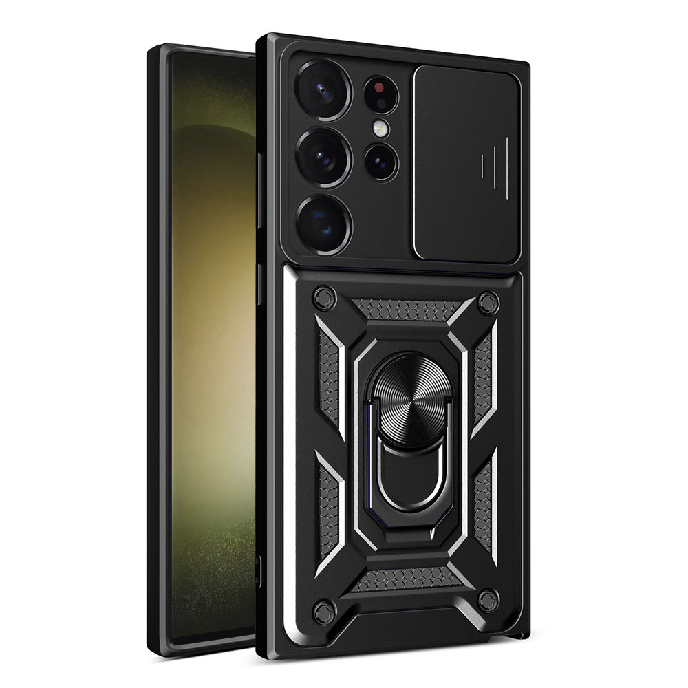 Levně Techsuit Řada CamShield Samsung Galaxy S23 Ultra Černá