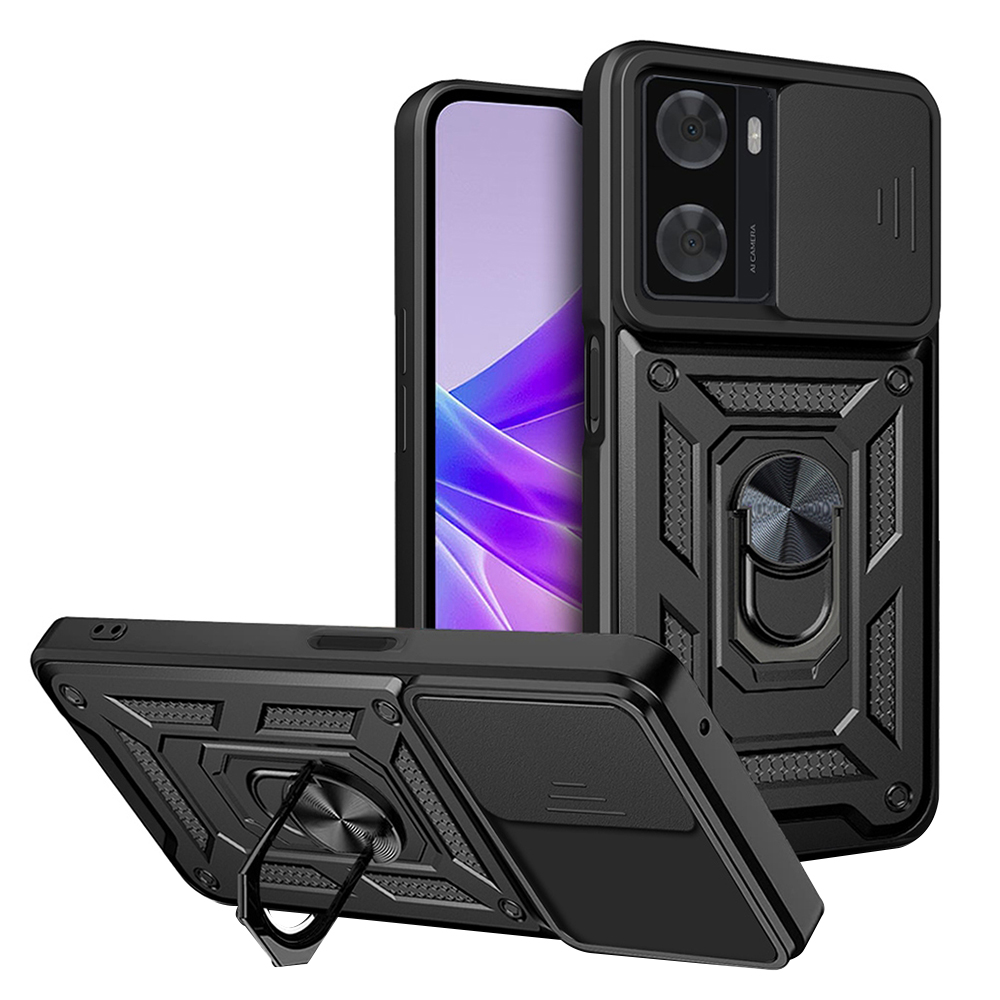 Levně Techsuit CamShield série Oppo A57 4G A57s OnePlus Nord N20 SE černá