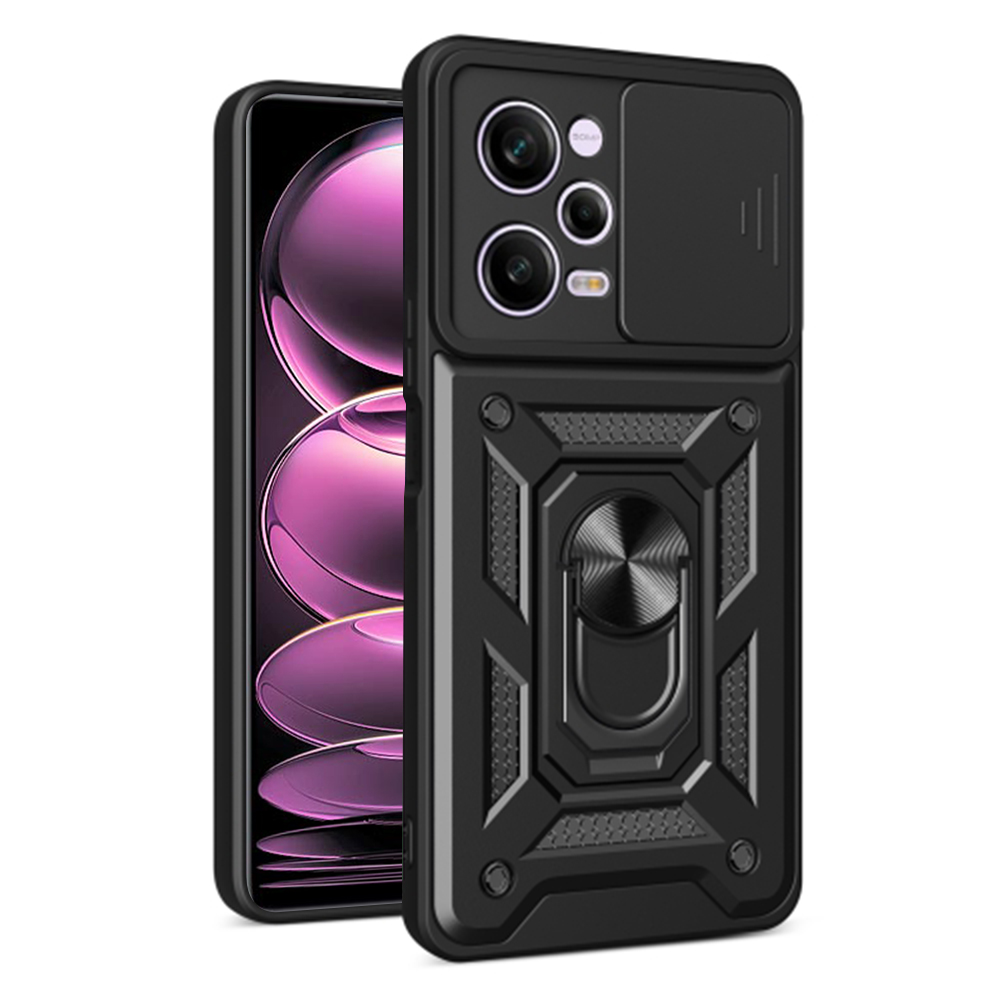 Levně Techsuit CamShield Xiaomi Redmi Note 12 Pro 5G Poco X5 Pro Černá