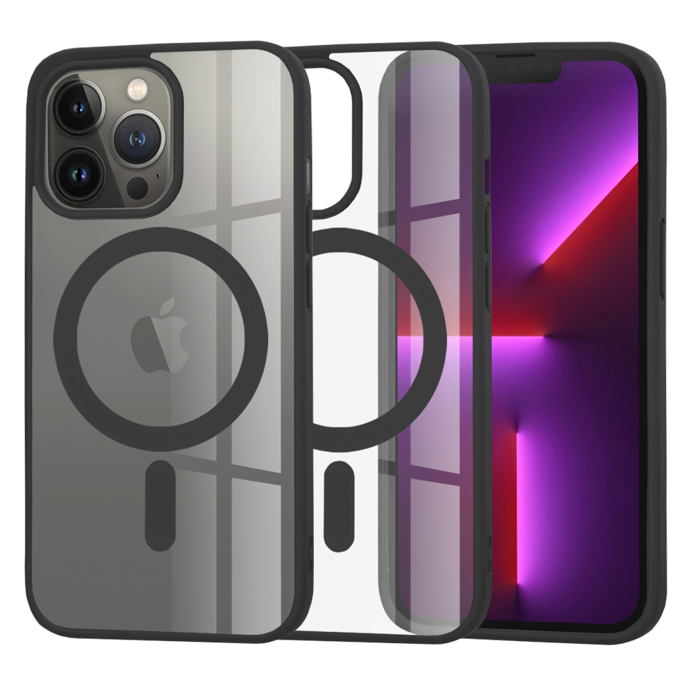 Levně Techsuit MagSafe Pro iPhone 13 Pro Černý