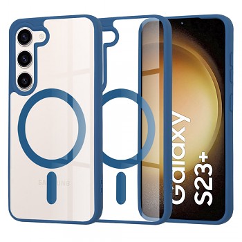 Techsuit MagSafe Pro kryt Samsung Galaxy S23 Plus Modrý