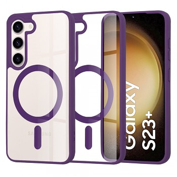 Techsuit MagSafe Pro Samsung Galaxy S23 Plus Fialový