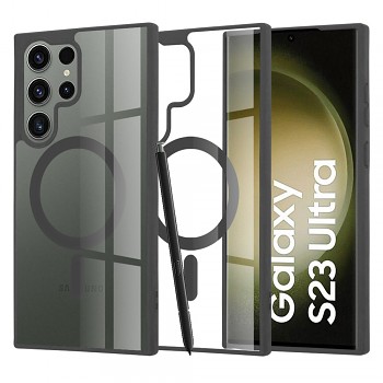 Techsuit MagSafe Pro Samsung Galaxy S23 Ultra Černá