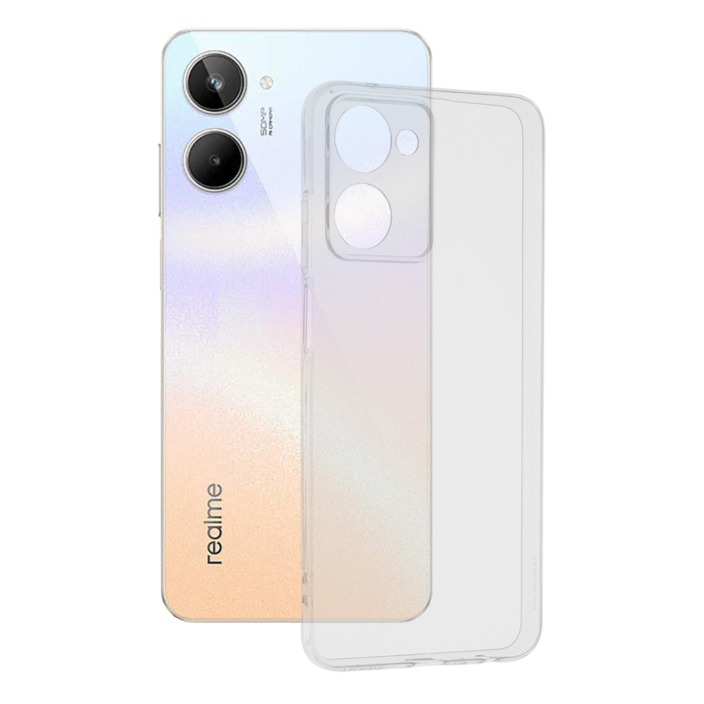 Levně Techsuit Průhledný silikon Realme 10 4G