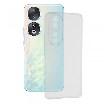 Techsuit Čirý silikon Honor 90 Transparentní