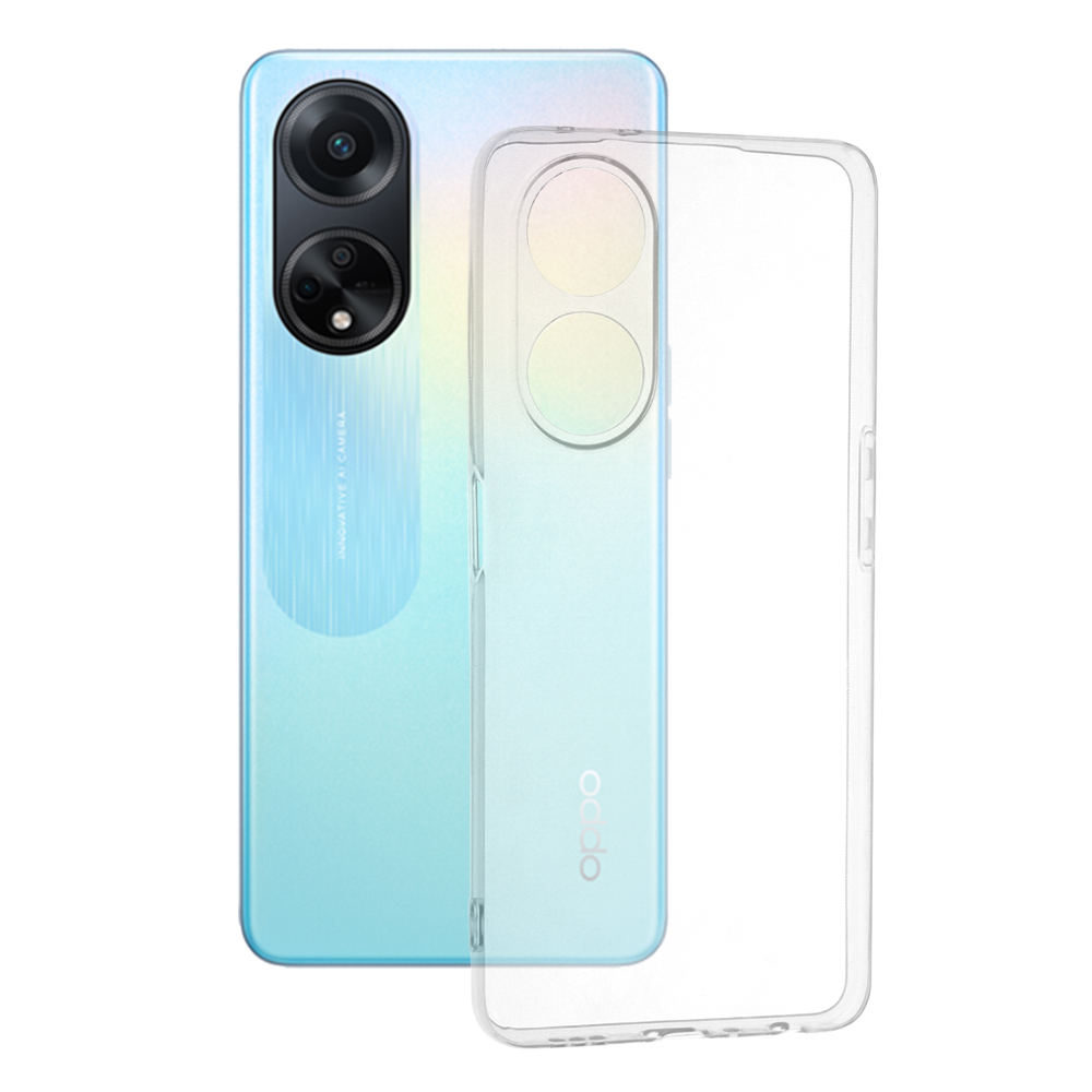 Levně Techsuit Čirý silikon Oppo A98 5G