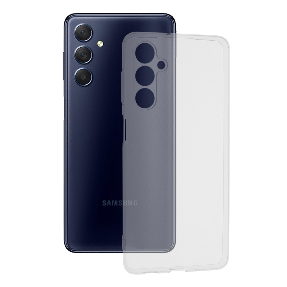 Levně Techsuit Čirý silikon Samsung Galaxy M54 Průhledný