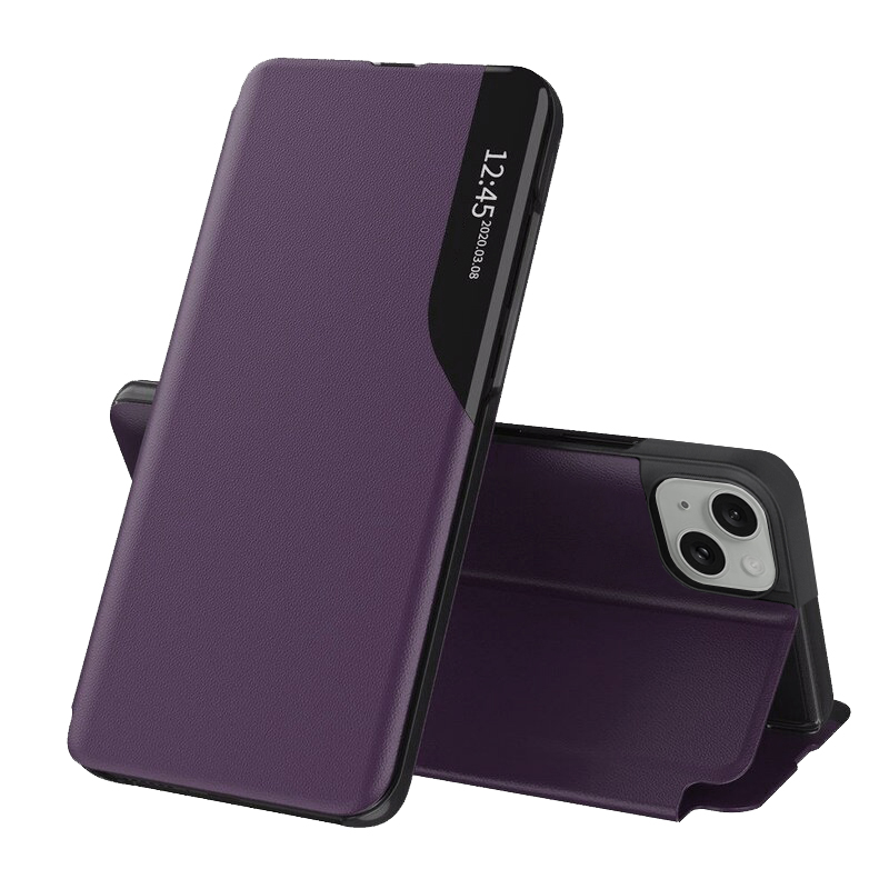 Levně Techsuit eFold Series iPhone 15 Plus Fialová