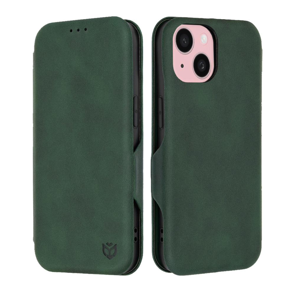 Levně Techsuit Bezpečné Pouzdro Plus iPhone 15 Zelené