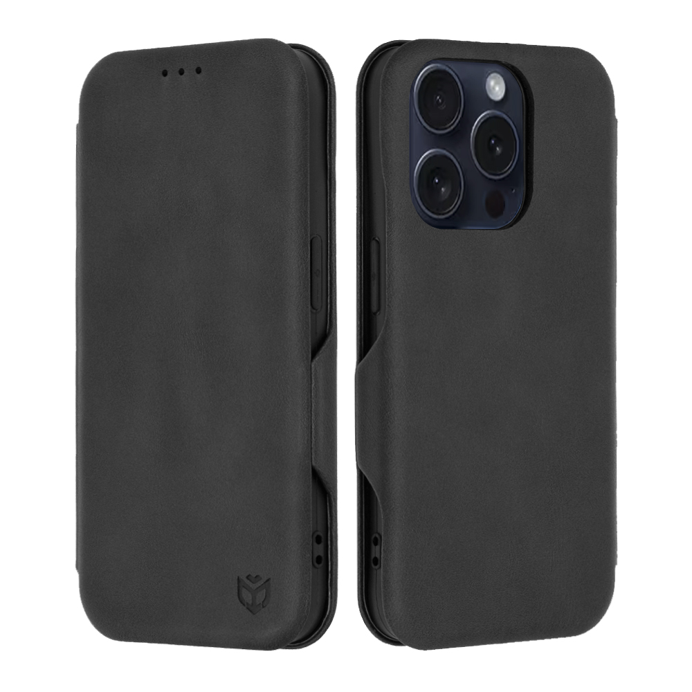 Levně Techsuit Bezpečná Peněženka Plus iPhone 15 Pro Černá