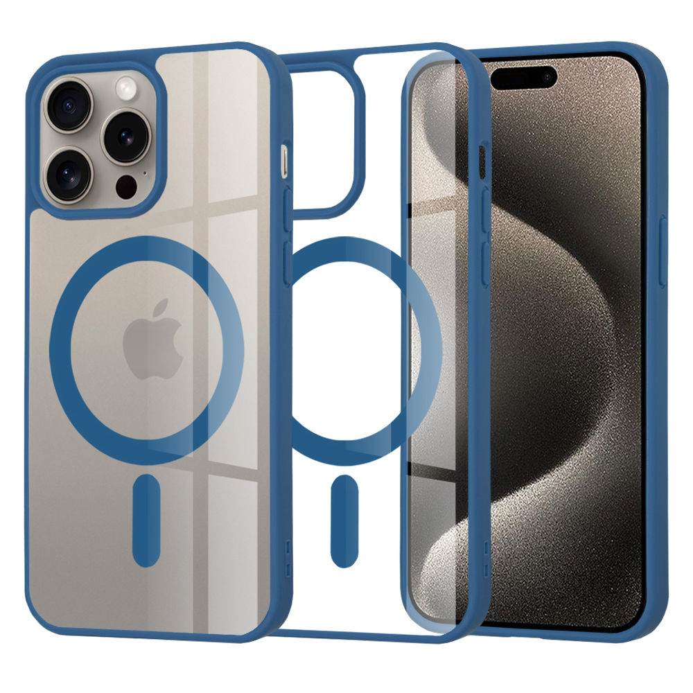 Levně Techsuit MagSafe Pro iPhone 15 Pro Max Modrý