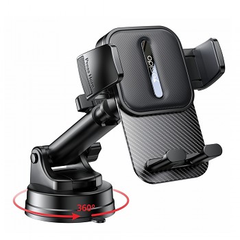 Yesido Držák do auta C174 Na čelní sklo a palubní desku Černý