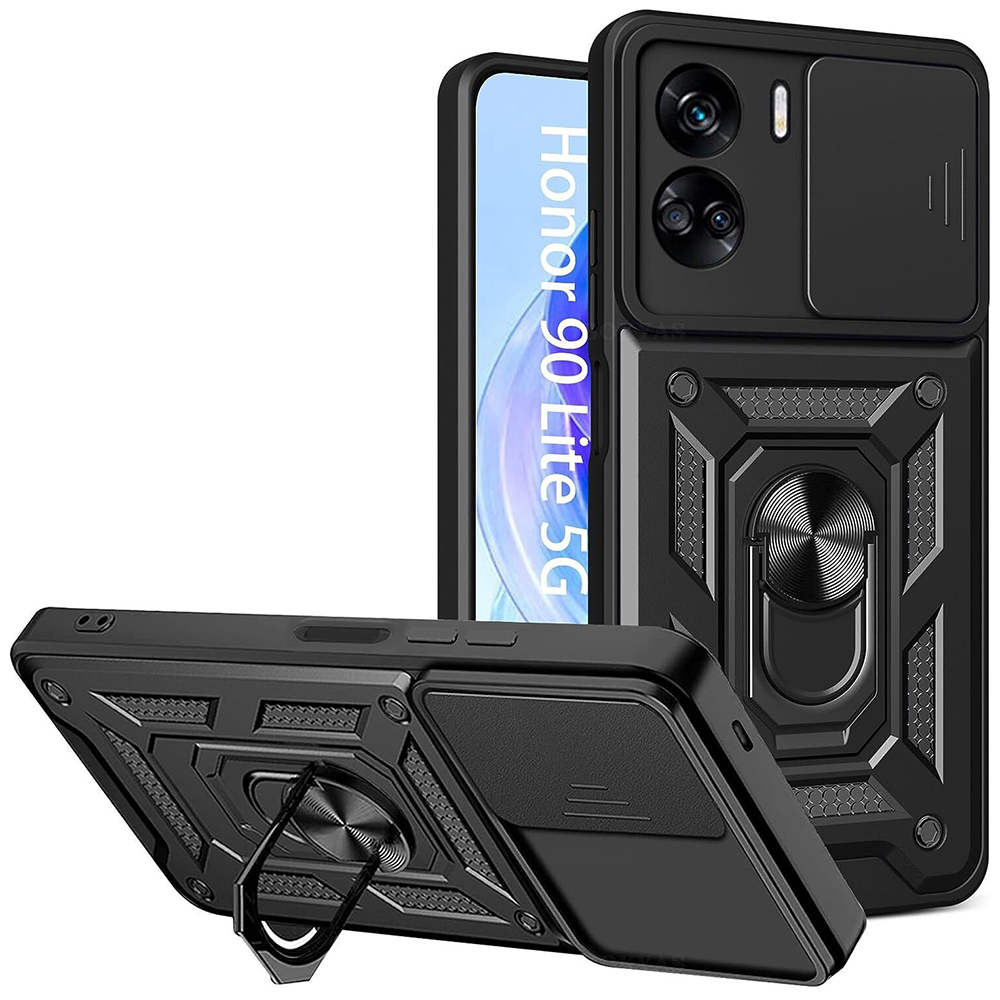 Levně Techsuit CamShield řada Honor 90 Lite černá