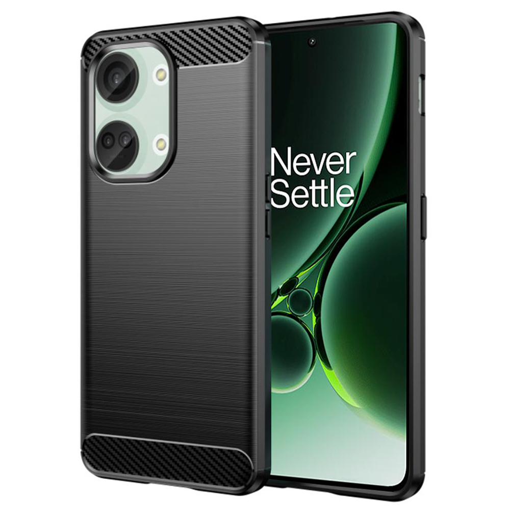 Levně Techsuit Karbon Silikon OnePlus Nord 3 Černý