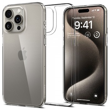 Spigen Air Skin Hybrid iPhone 15 Pro Max Průhledný