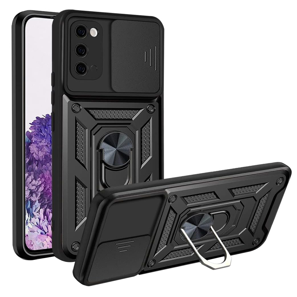 Levně Techsuit CamShield řada Samsung Galaxy S20 4G S20 5G černá