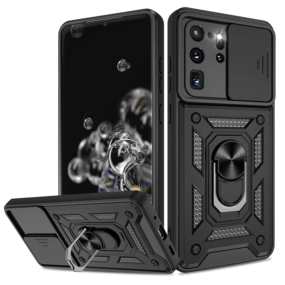 Levně Techsuit CamShield Series Samsung Galaxy S20 Ultra Černá