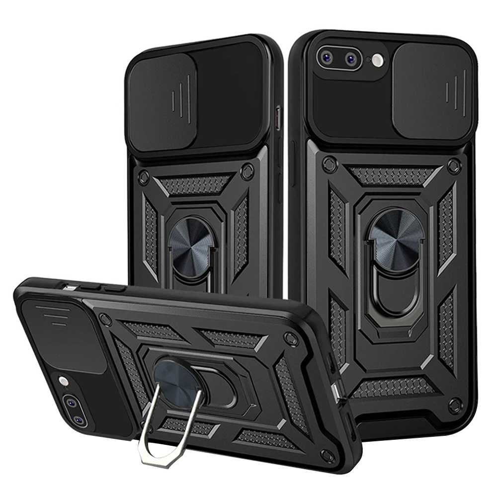Levně Techsuit řada CamShield iPhone 7 Plus iPhone 8 Plus černá