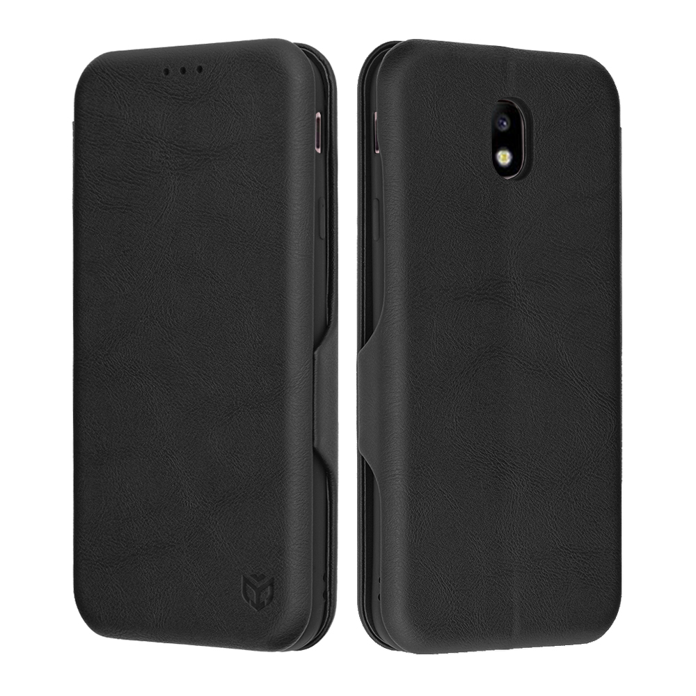 Levně Techsuit Safe Wallet Plus Samsung Galaxy J7 2017 Černá