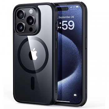 ESR Classic Hybrid HaloLock iPhone 15 Pro Max Čirá černá