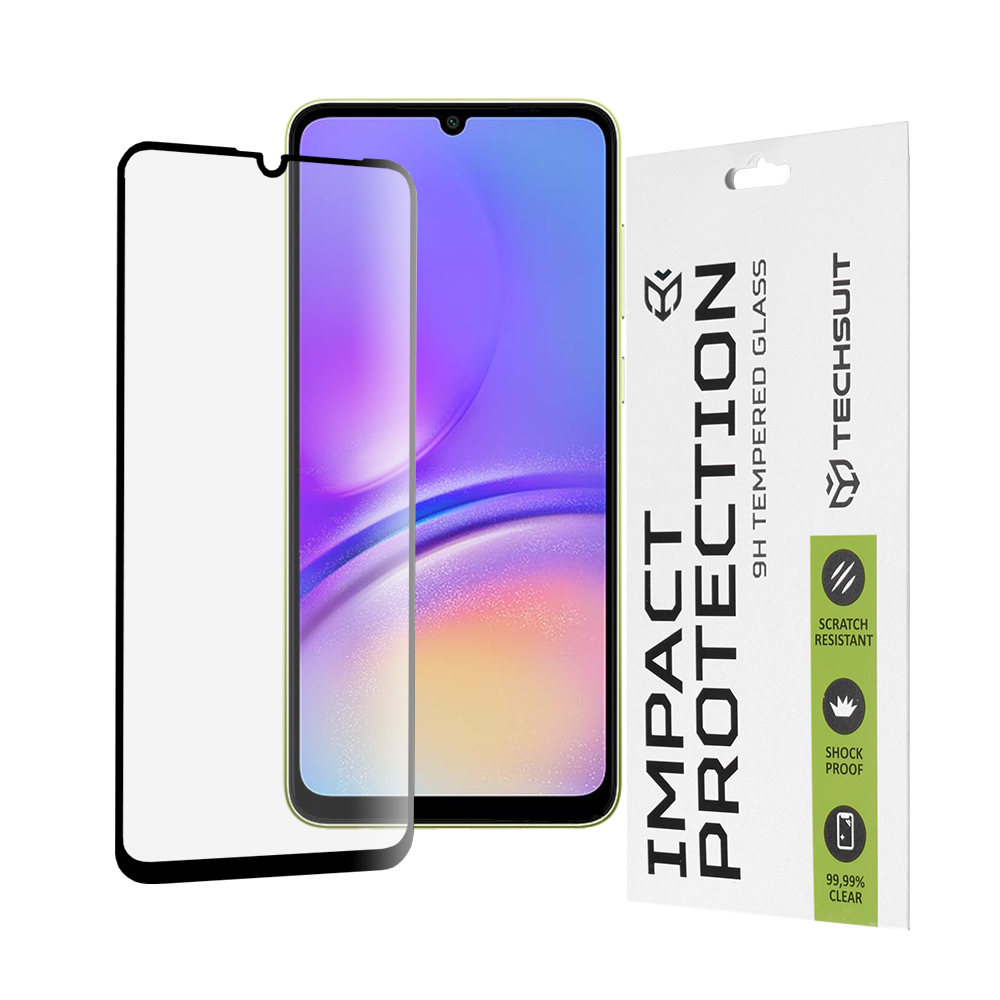 Techsuit 111D Celolepicí sklo Samsung Galaxy A05 A05s Black