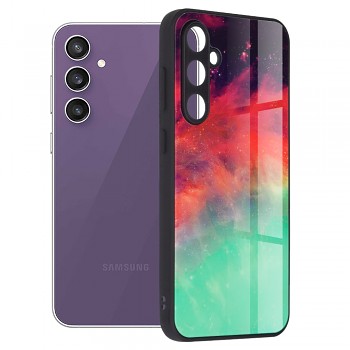 Techsuit Série Glaze Samsung Galaxy S23 FE Ohnivý oceán