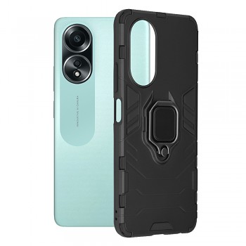 Techsuit Silikonový kryt Oppo A58 4G Černý