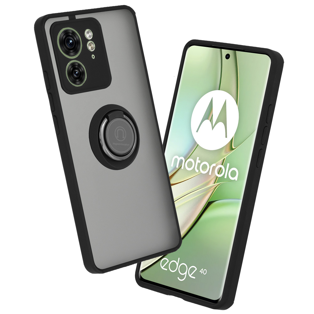 Techsuit Glinth Motorola Edge 40 Edge 2023 Černá