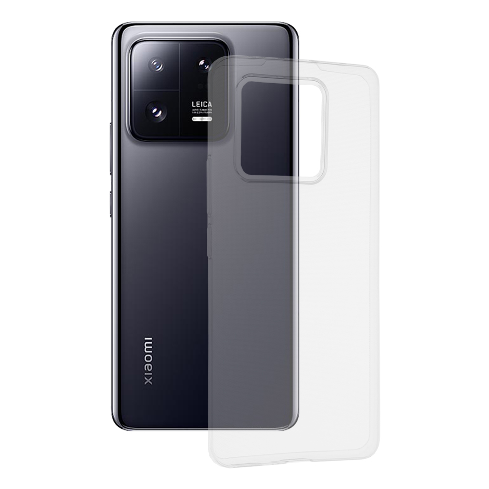 Levně Techsuit Čirý silikon Xiaomi 13 Pro Transparentní