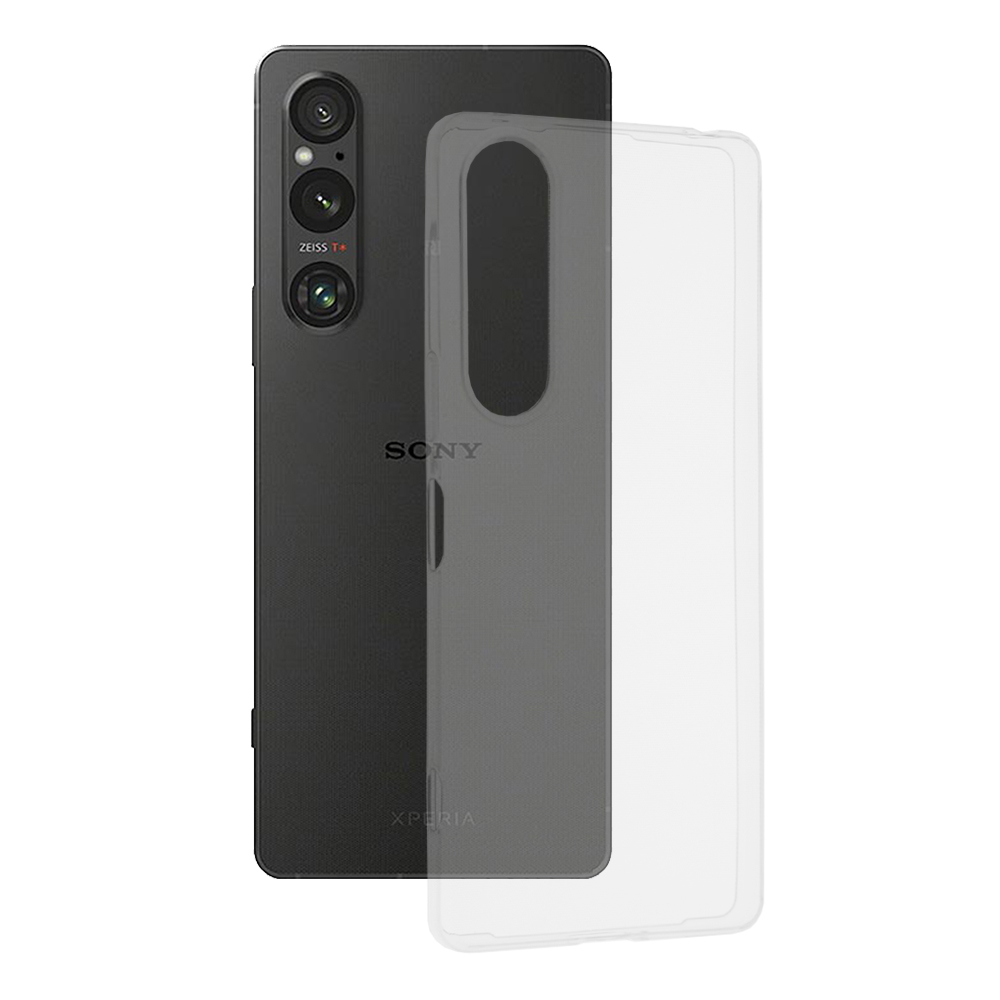 Techsuit Průhledný silikon Sony Xperia 1 V