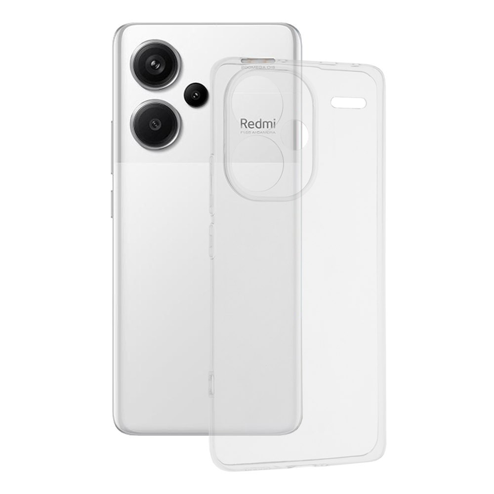 Levně Techsuit Čirý silikonový kryt Xiaomi Redmi Note 13 Pro+ 5G