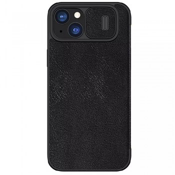 Nillkin Qin Kožené pouzdro iPhone 15 Plus Black