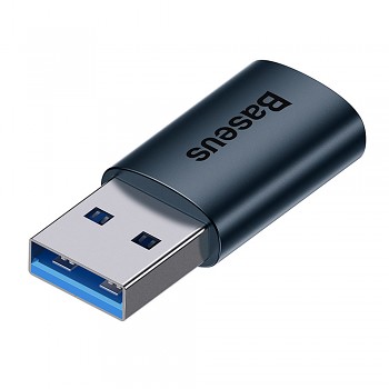 Baseus OTG Adaptér Ingenuity Series USB 3.1 na Type-C Modrý