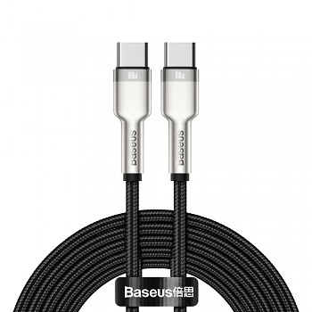 Baseus Datový kabel Cafule Type-C na Type-C 100W 2m Černý