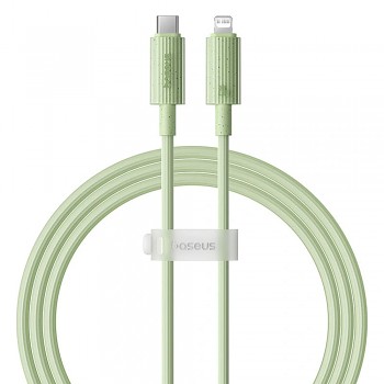 Baseus Kabel Type-C na Lightning 20W 1m Zelená