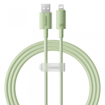 Baseus Datový kabel Habitat Series USB na Lightning 2m Přírodní zelená