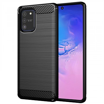 Techsuit Karbon Silikon Samsung Galaxy S10 Lite Černý