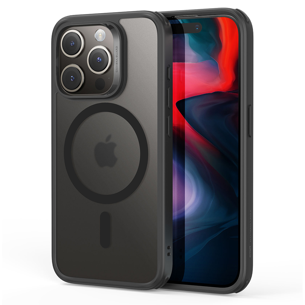Levně ESR Classic Hybrid HaloLock iPhone 15 Pro Matný Černý
