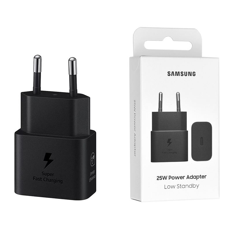 Levně Samsung Originální síťová nabíječka T2510 USB-C 25W Černá