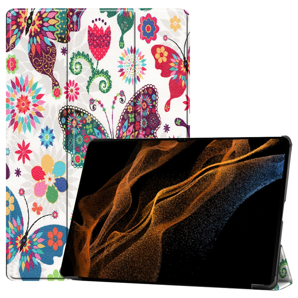 Levně Techsuit FoldPro Samsung Galaxy Tab S8 Ultra S9 Ultra S10 Ultra Butterfly