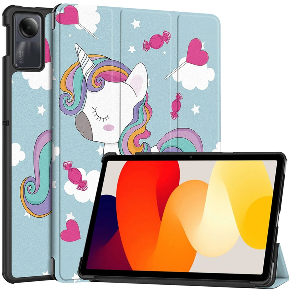 Levně Techsuit FoldPro pouzdro Xiaomi Redmi Pad SE 11" Jednorožec